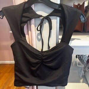 Chic Black Women's Tank Top